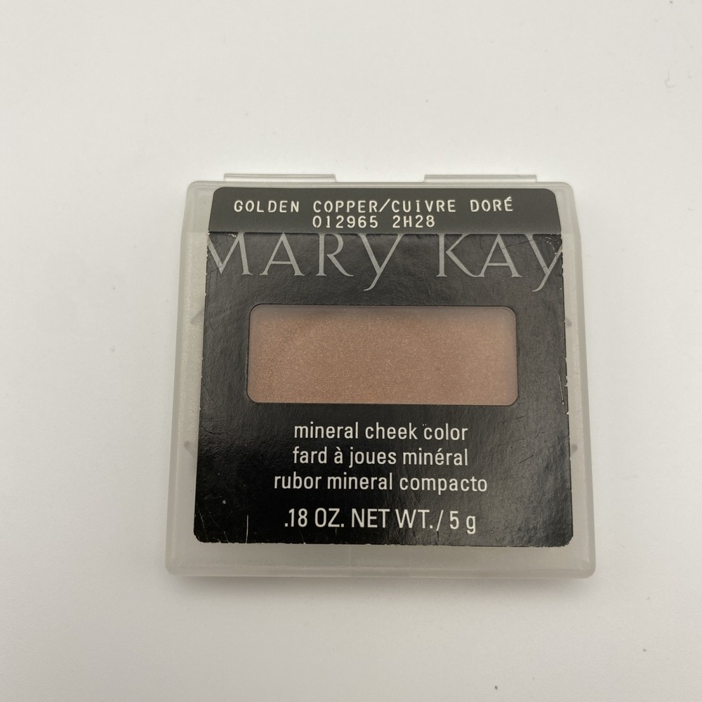 Mary Kay Mineral Cheek Color Golden Copper 012965 NOS
